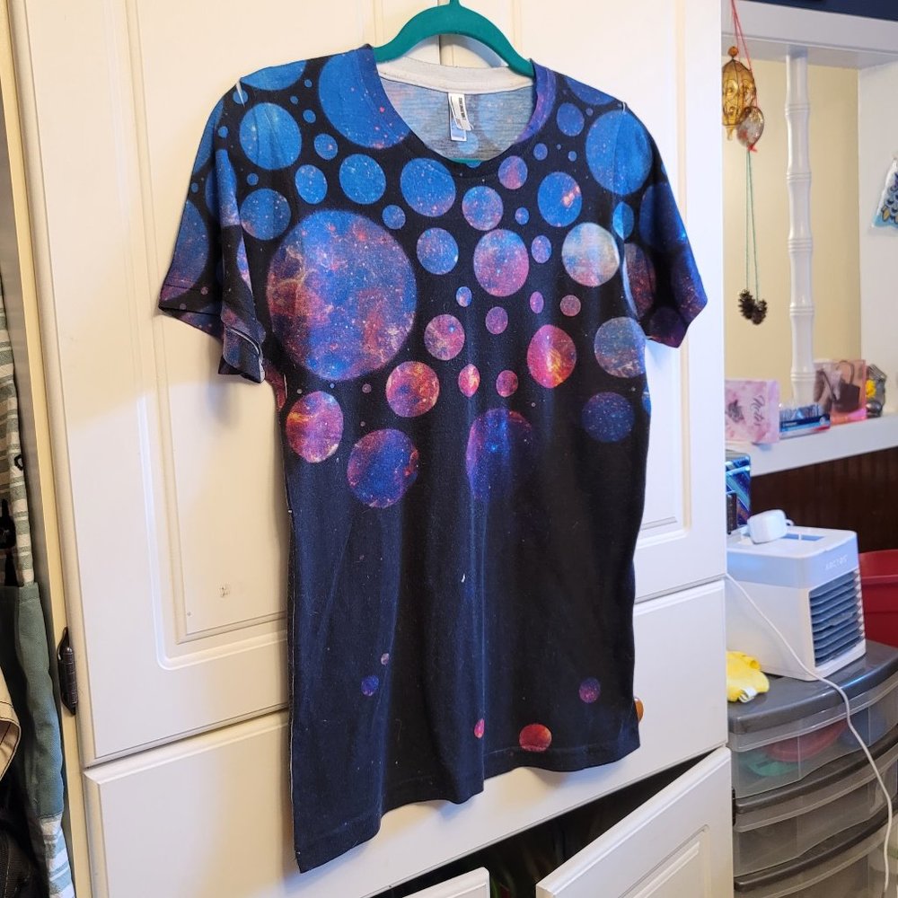 🌟2 for $20!🌟  Multiverse Space Bubble Full Body Graphic T Shirt